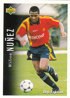 Wilson Nunez Deportivo Espanol 1995 Upper Deck Futbol Argentina #157